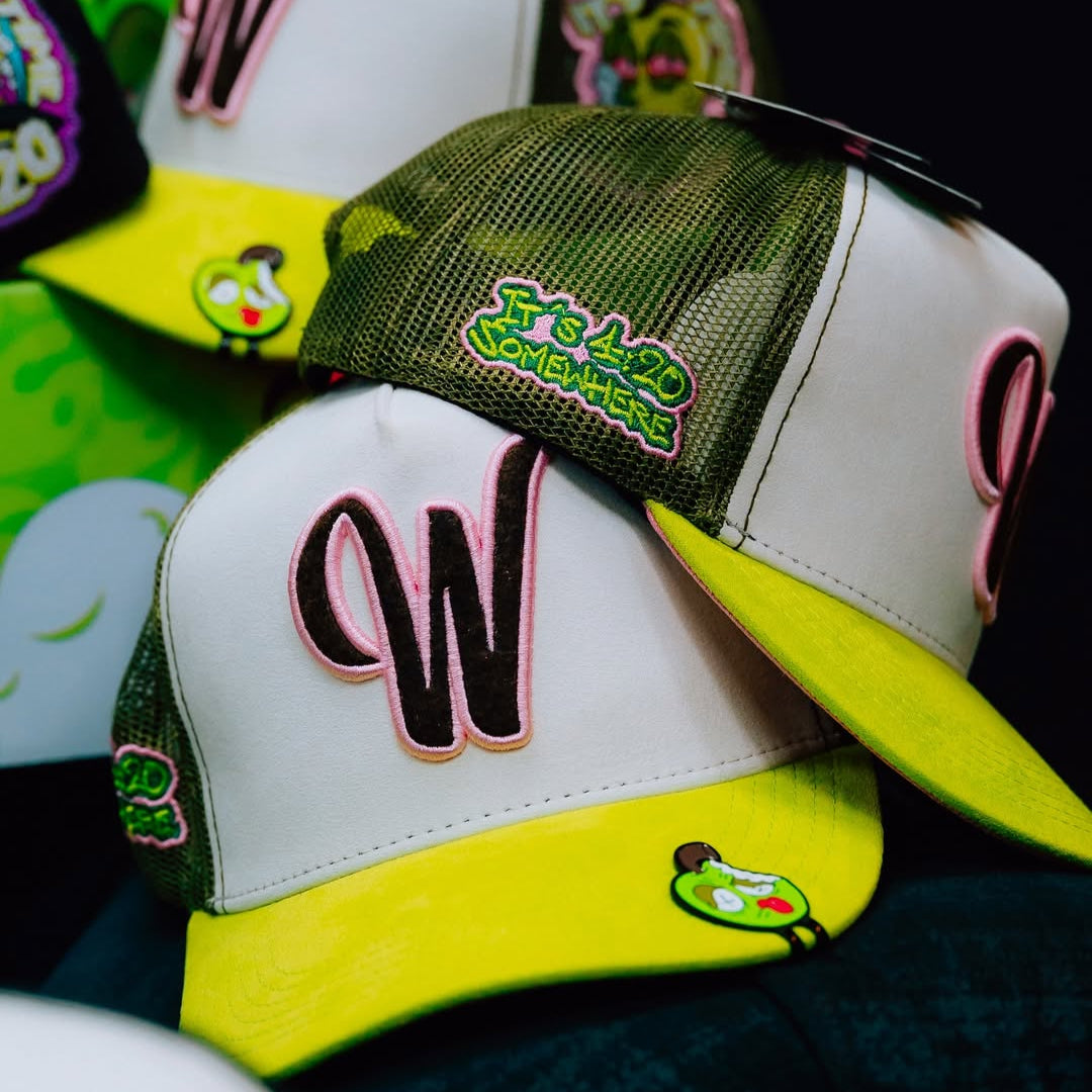 Gorra W Merch 420 2.0 Drop Westcol Original - Verde